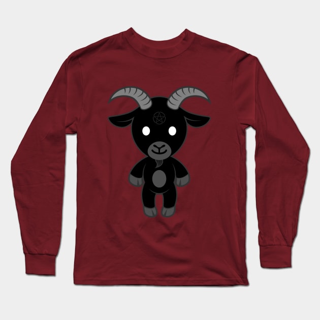 Black Phillip Long Sleeve T-Shirt by ZombieGirl01